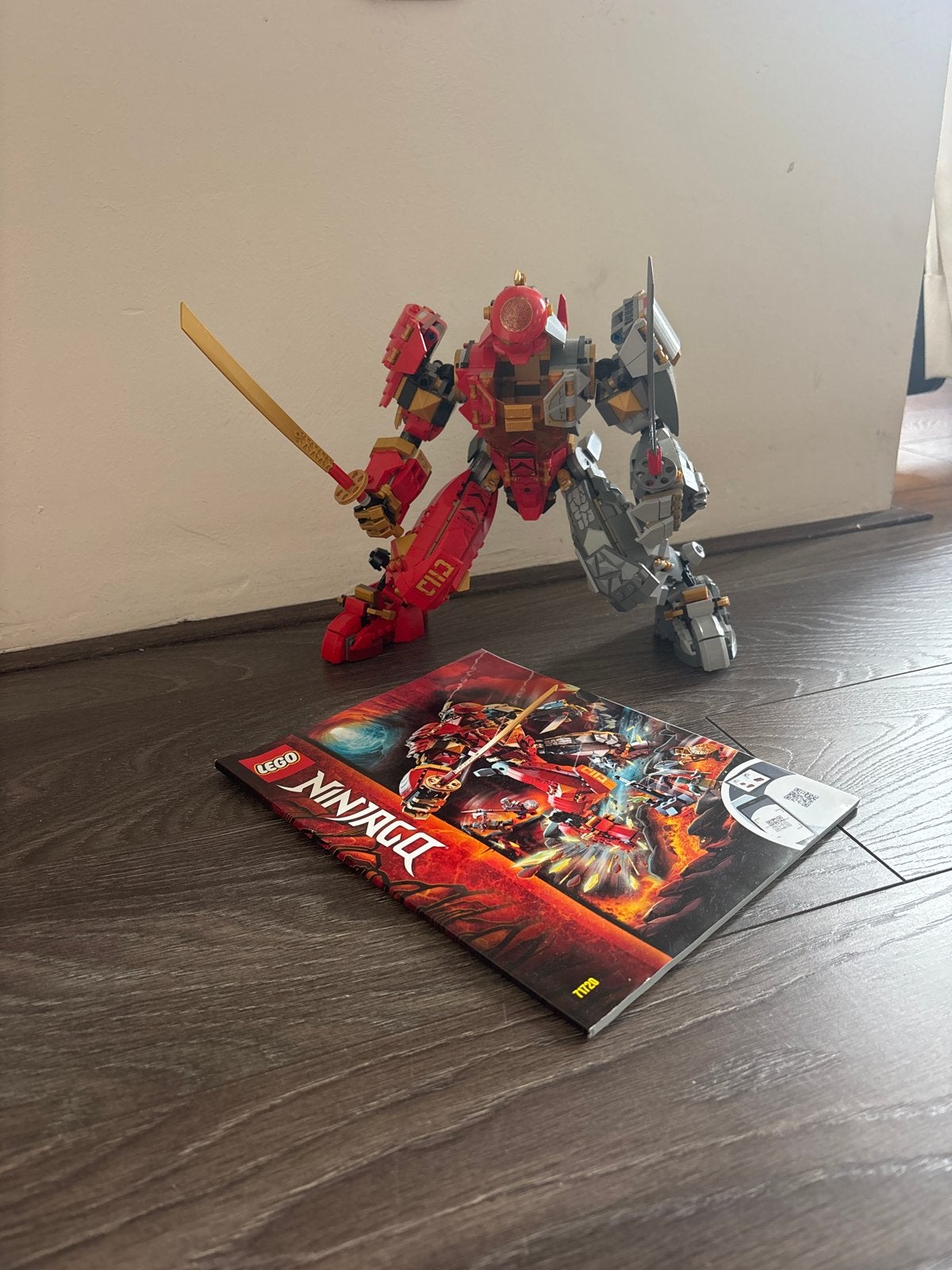 Lego Ninjago 71720 Vuursteen robot met boekje, Ophalen, Gebruikt, Lego, Inclusief instructies