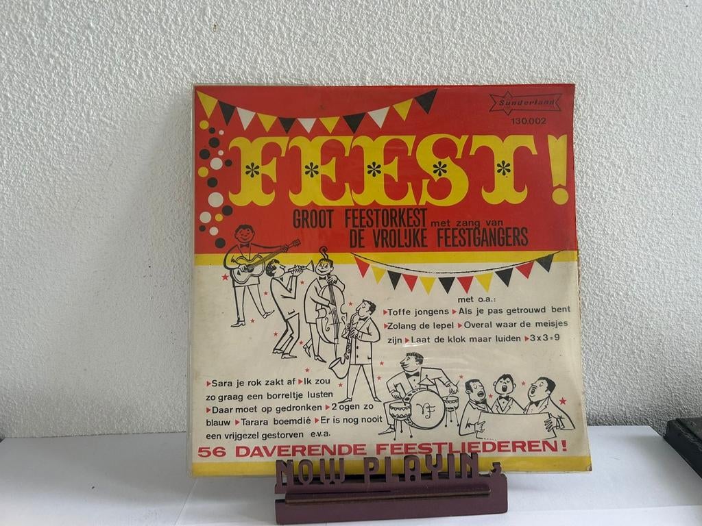 Feest!, Ophalen of Verzenden, Gebruikt, 12 inch, Nederlandstalig
