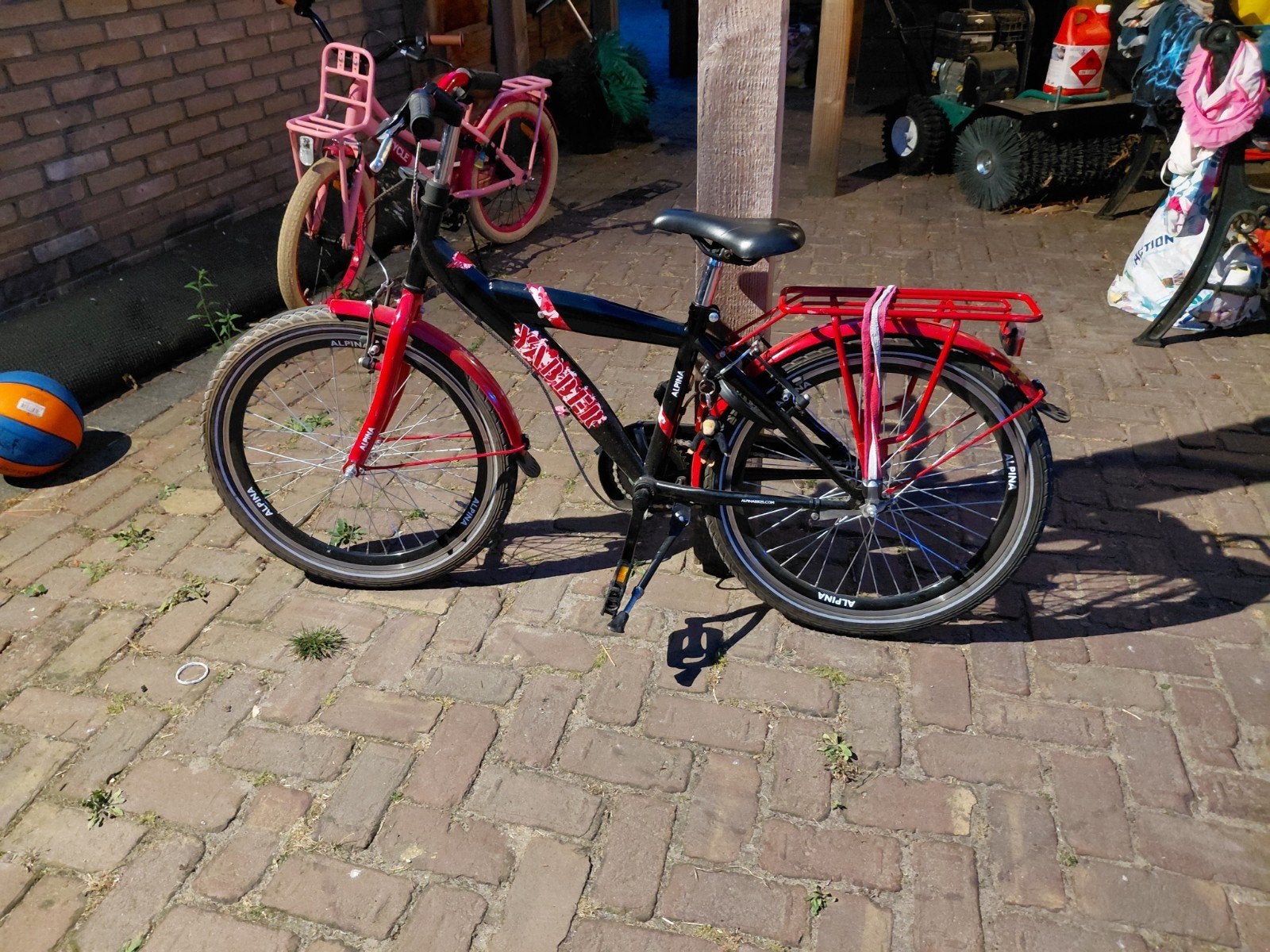 mooie jongensfiets van het merk alpine yabber, Ophalen, Gebruikt, Minder dan 49 cm, 55 cm of meer