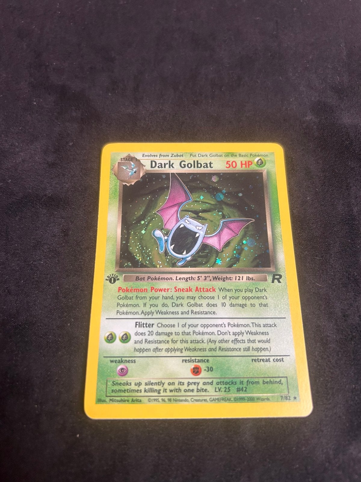 1st edition Dark Golbat