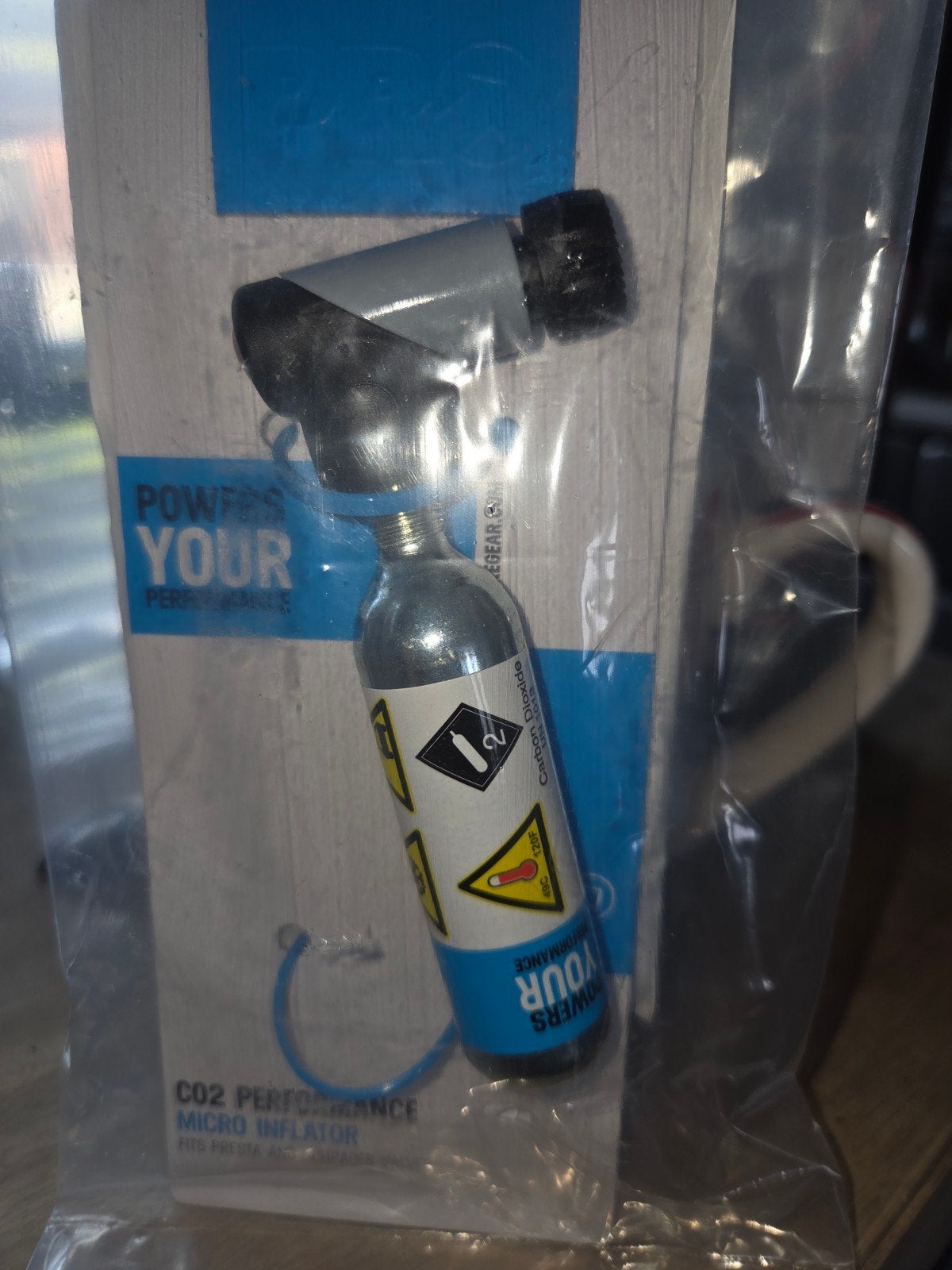 PRO CO2 Performance Micro Inflator met CO2-patroon, Fietsen en Brommers, Ophalen, Nieuw
