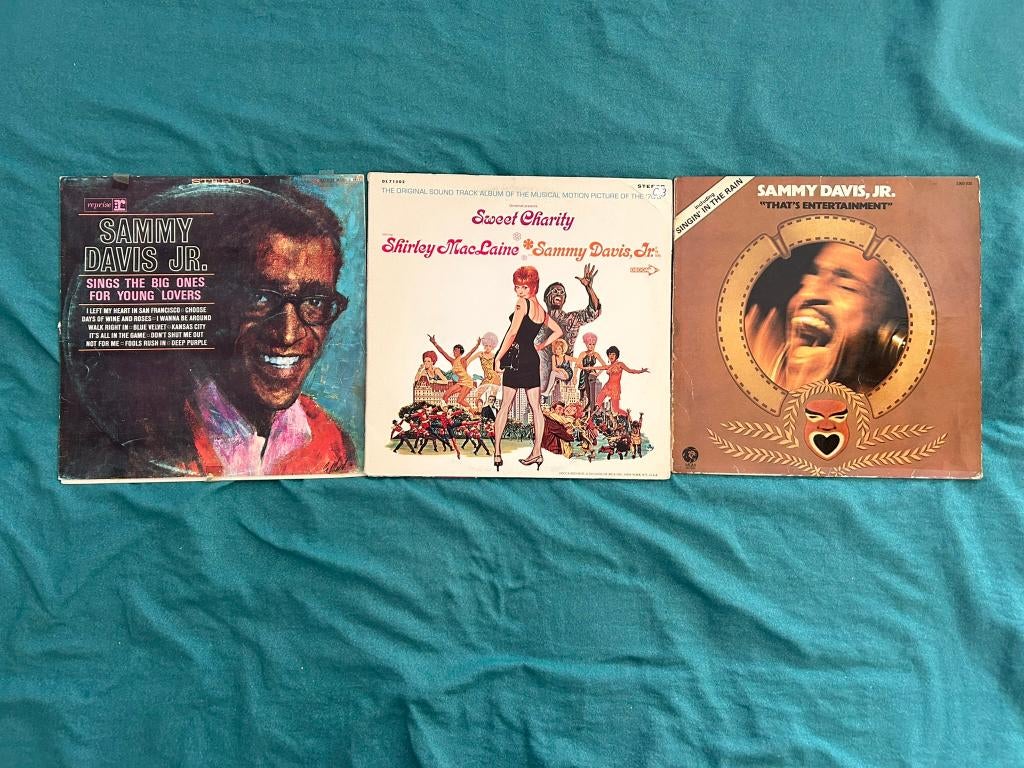 3 LP's Sammy Davis jr. (ook per stuk te koop), Cd's en Dvd's, Vinyl | Pop, Gebruikt, 12 inch, Ophalen of Verzenden