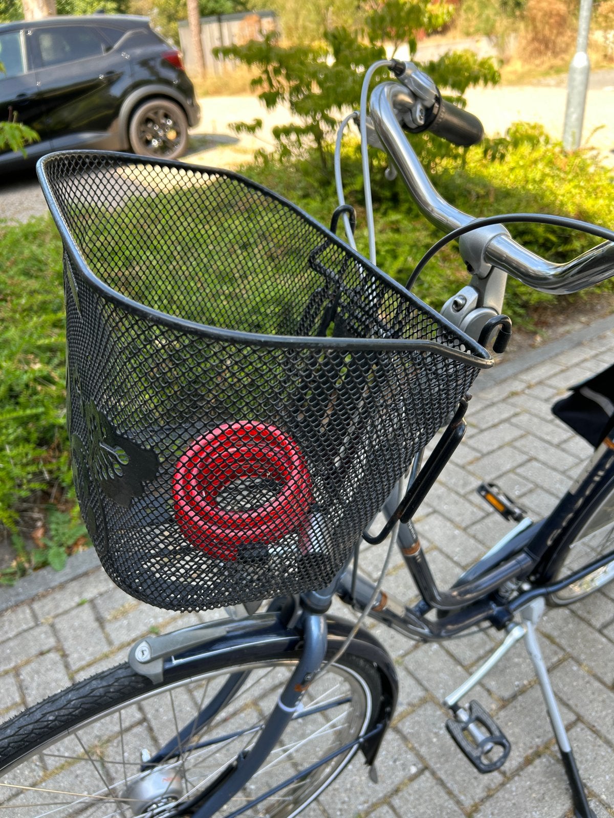Gazelle Impala damesfiets met mandje en fietstassen, Fietsen en Brommers, Fietsen | Dames | Damesfietsen, Ophalen, Versnellingen