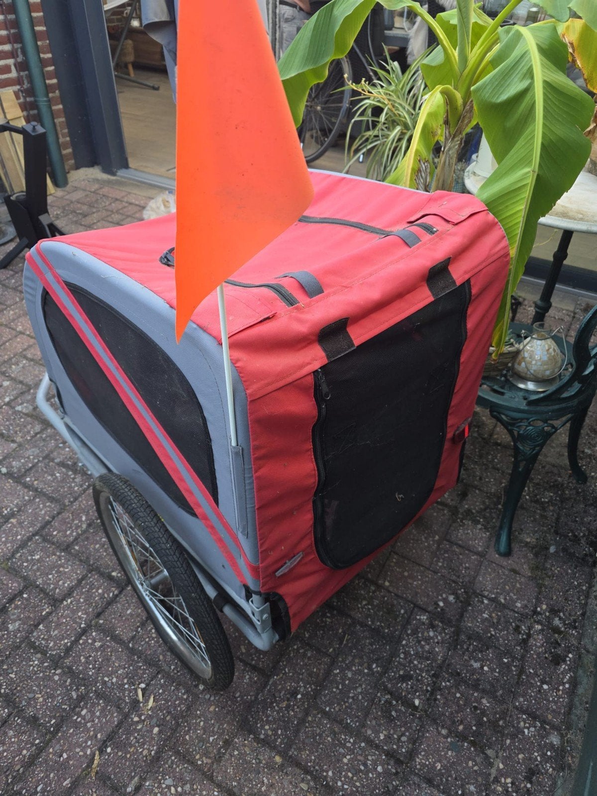 Honden fietskar - Zo goed als nieuw, Ophalen, Zo goed als nieuw, Hondenkar, 20 tot 40 kg