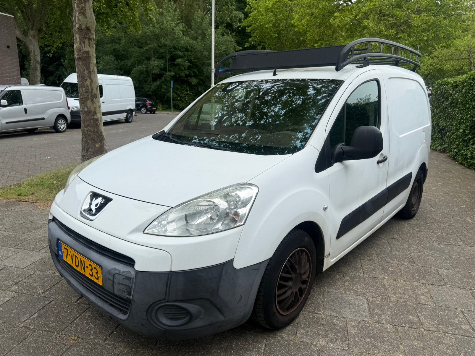 PEUGEOT PARTNER 1.6 HDI - AIRCO!, Voorwielaandrijving, Zwart, 4 cilinders, Wit