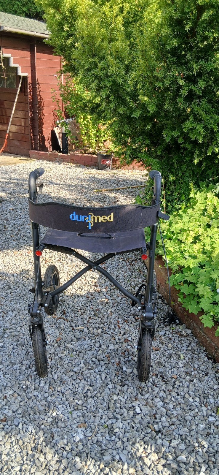 rollator van dunmed met luchtbandjes, Diversen, Ophalen, Gebruikt