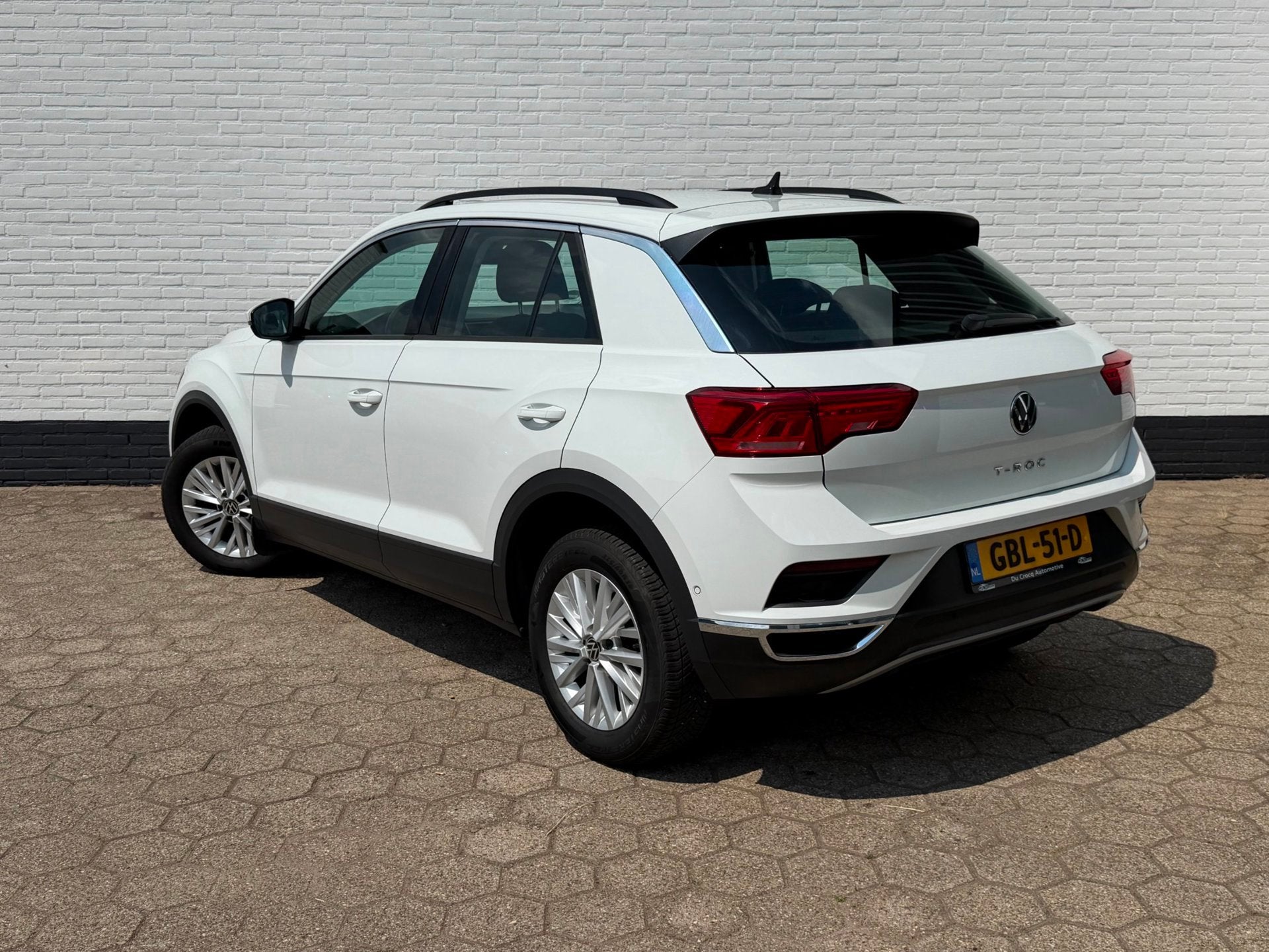 Volkswagen T-ROC 1.0TSI Style Business ACC l VIRTUAL l TOPST, Voorwielaandrijving, Stof, 1194 kg, Wit