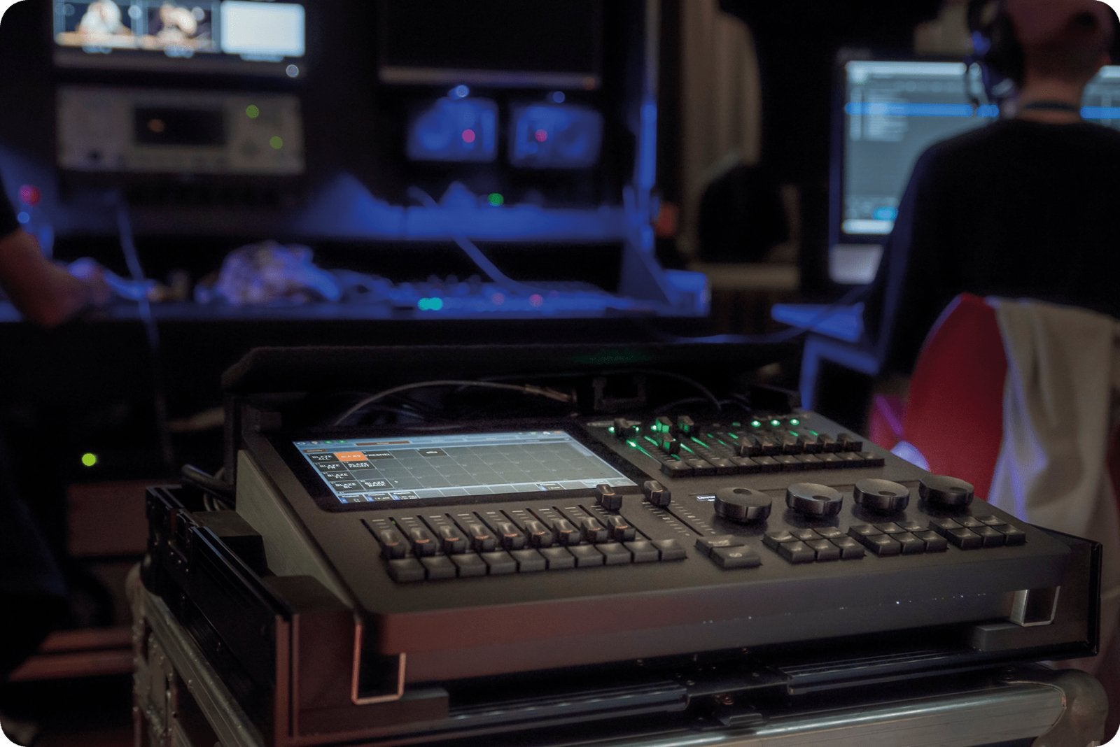 Showtec lampy20-2 incl. Flightcase, Ophalen of Verzenden, Zo goed als nieuw