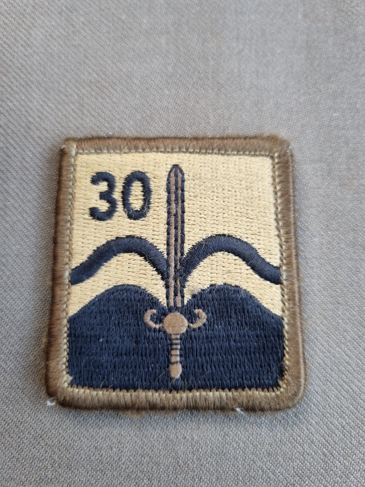 borstpatch 30 Natres, Ophalen of Verzenden, Landmacht, Nederland, Embleem of Badge