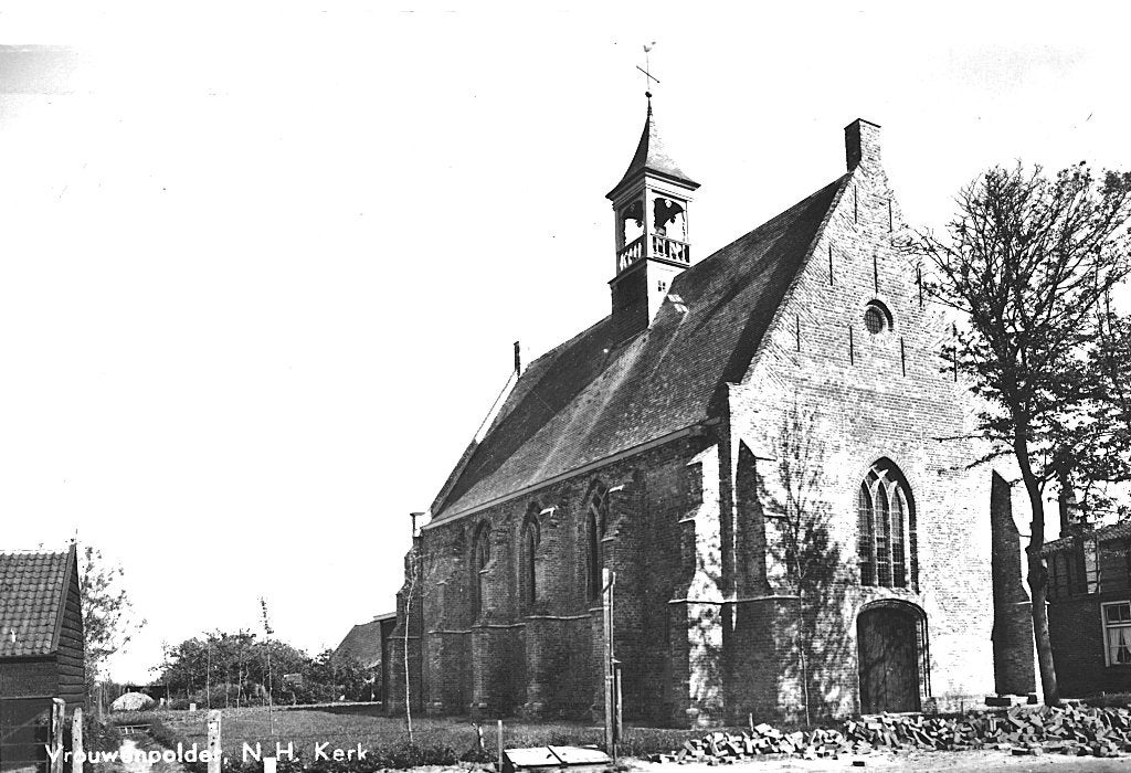 700490	Vrouwenpolder	Zeeland	Ned Herv Kerk	1959	Gelopen, Verzamelen, Ophalen of Verzenden, 1940 tot 1960, Gelopen, Zeeland