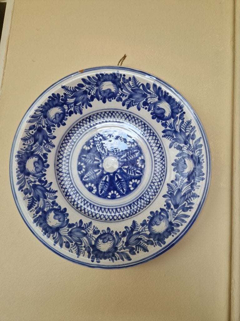 Decoratief bord voor aan de muur - vintage, Antiek en Kunst, Ophalen