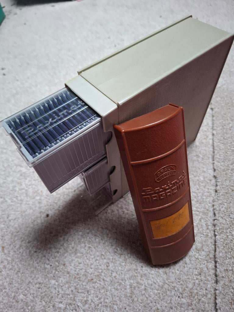 Vintage Braun Paximat S Diaprojector Magazijn, Ophalen of Verzenden, Gebruikt