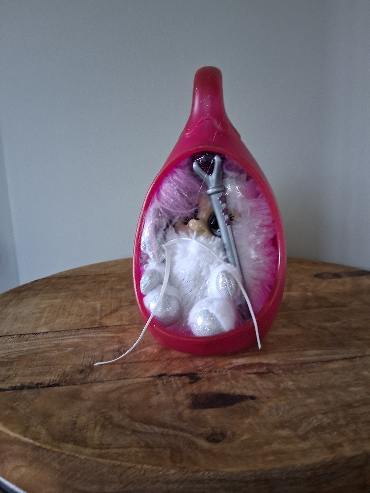 Knuffel Konijn wit in hutje, Ophalen, Overige merken, Overige karakters, Konijn