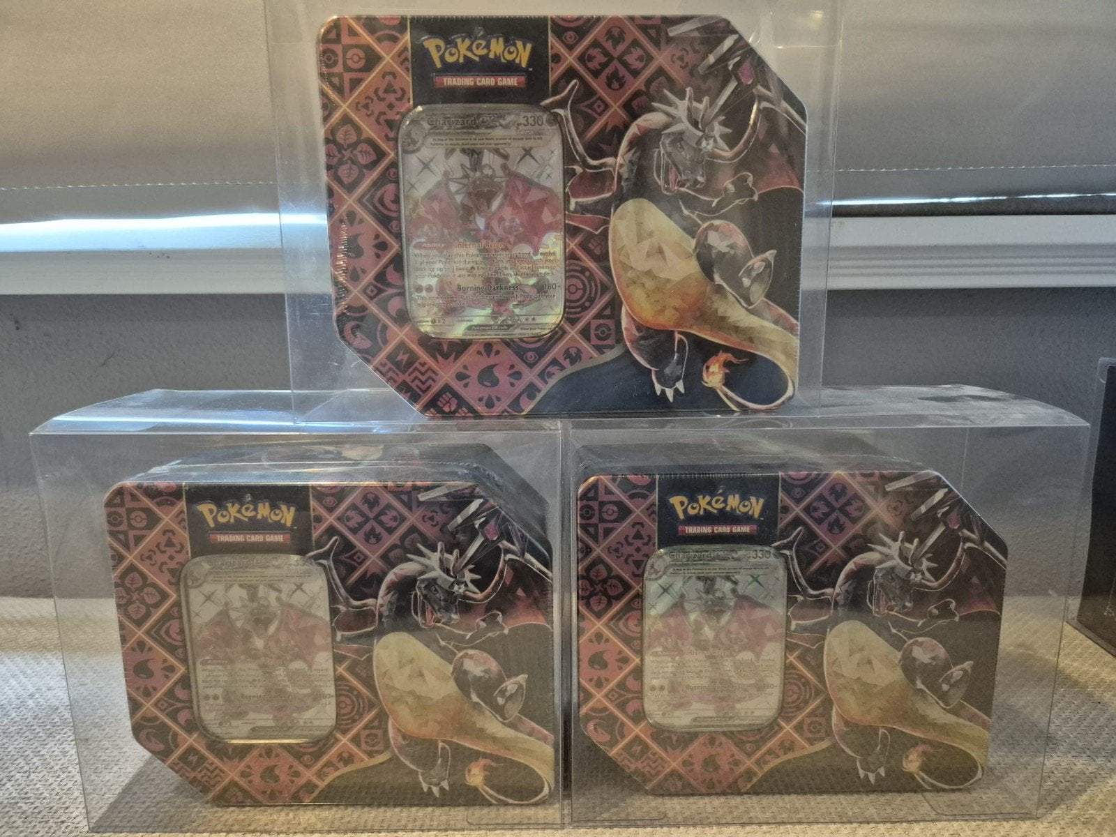 3x Paldean Fates Tins (USA) - Gesealed in Pet Cases, Ophalen of Verzenden
