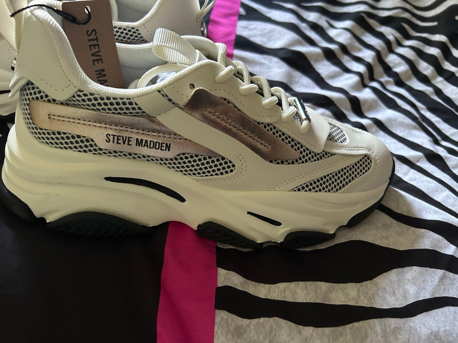 Nieuwe Steve Madden Sneakers - Maat 39, Ophalen of Verzenden, Nieuw, Wit, Sneakers of Gympen
