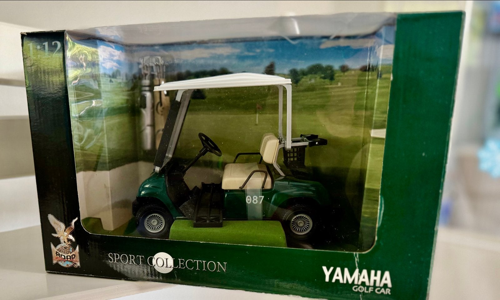 Yat Ming Yamaha Golf Cart 1:12 - Sport Collection, Overige merken, Nieuw, Ophalen of Verzenden, Groter dan 1:32