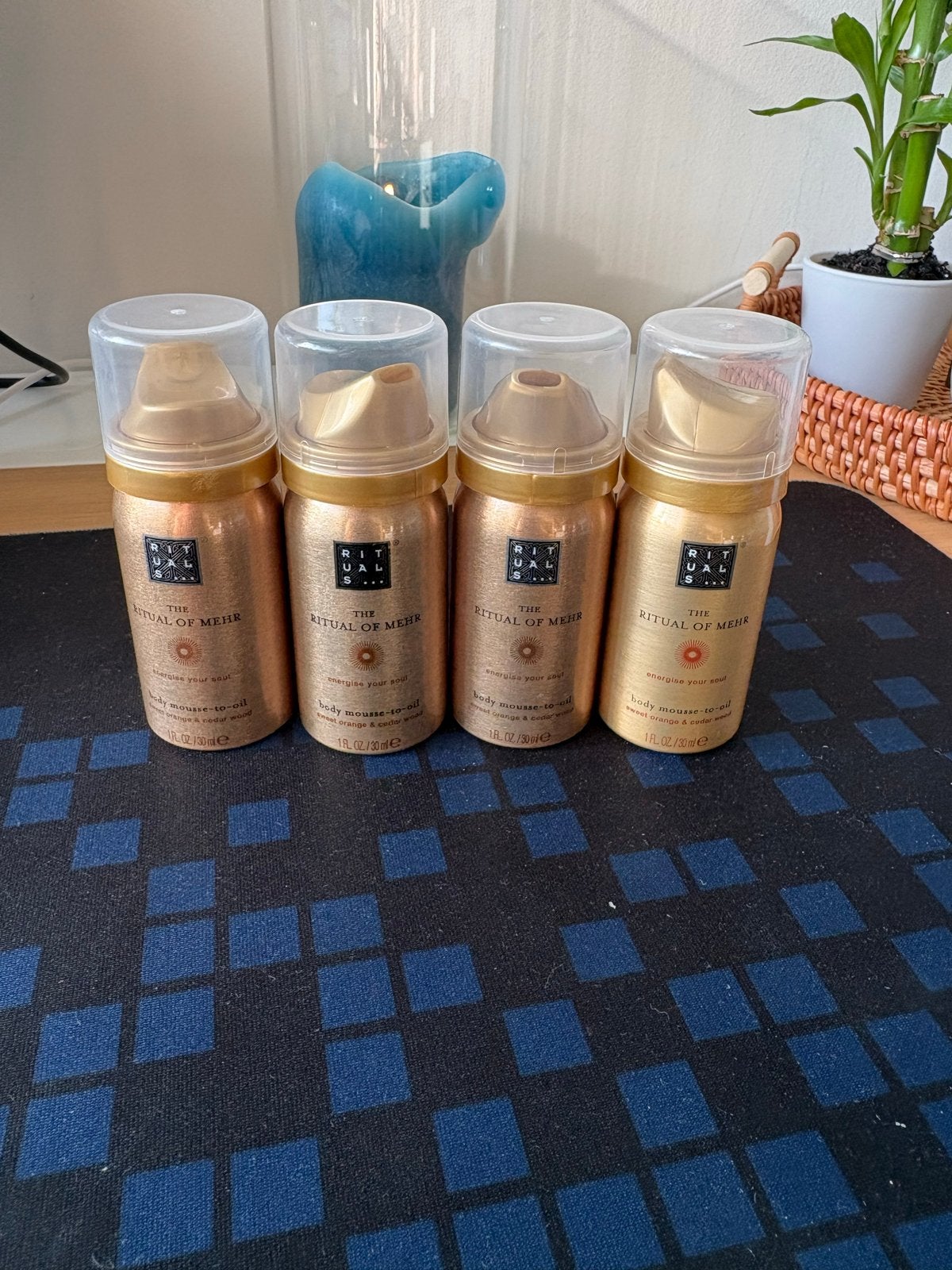 Rituals The Ritual of Mehr Body Mousse-to-Oil (4 stuks), Ophalen of Verzenden, Nieuw, Bodylotion, Crème of Olie