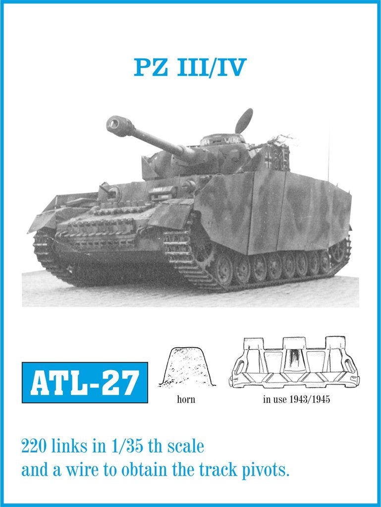 D-567,FRIUL MODEL 1-35,NO,ATL-27,PZ III/IV, Overige merken, 1:32 tot 1:50, Overige typen, Nieuw