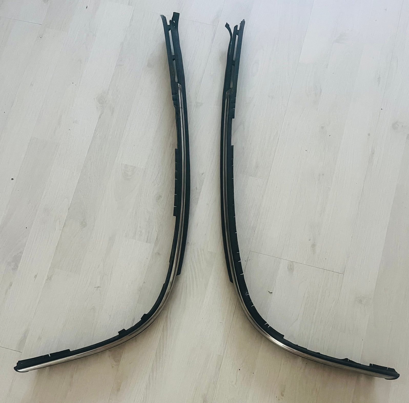 Chromen sierlijst mini R57 cabrio dak, Ophalen, Gebruikt, Mini
