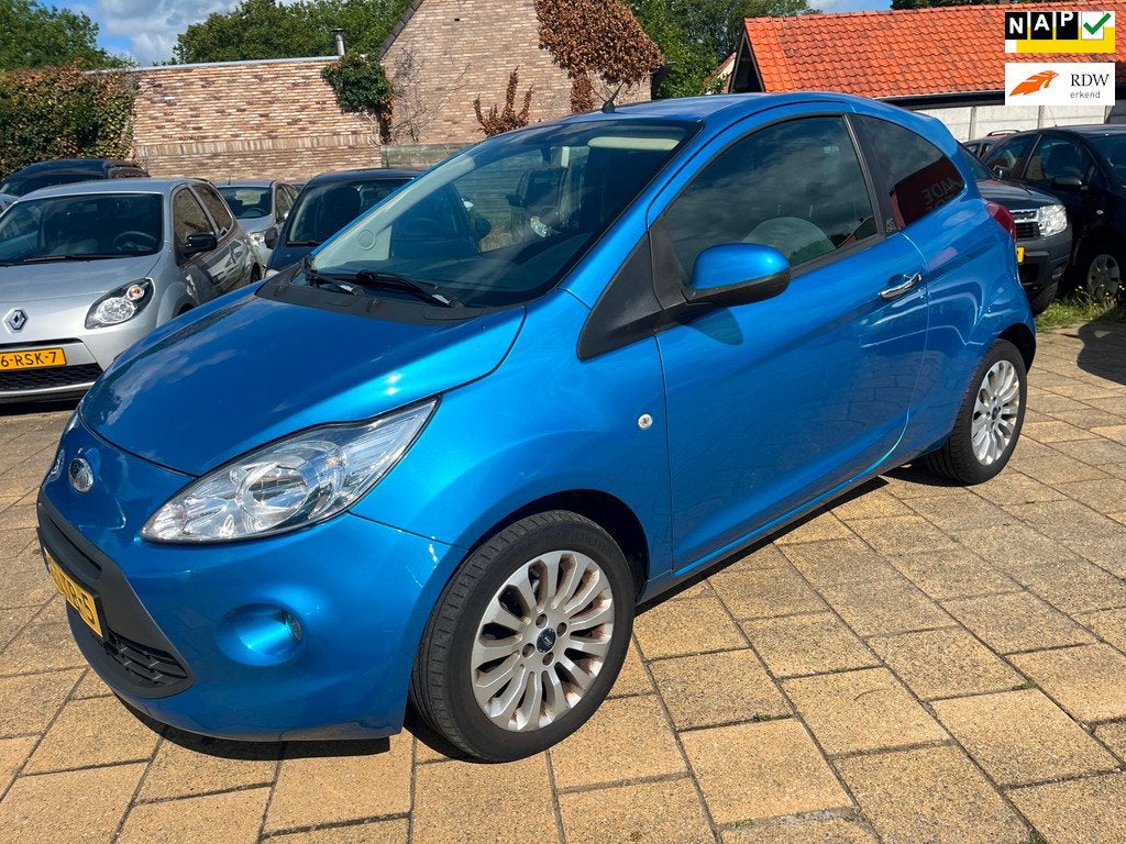 Ford Ka 1.2 Titanium X, Auto's, Ford, Bedrijf, Te koop, Ka, ABS, Airbags, Airconditioning, Boordcomputer, Centrale vergrendeling