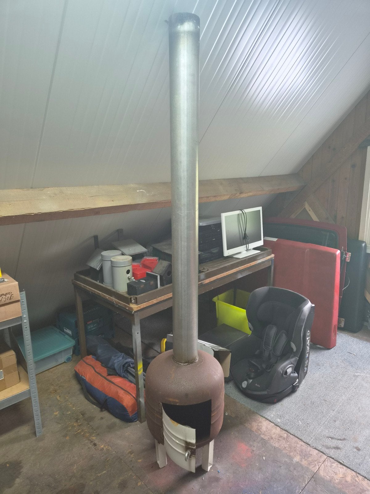 terraskachel, Tuin en Terras, Tuinhaarden, Ophalen, Gebruikt