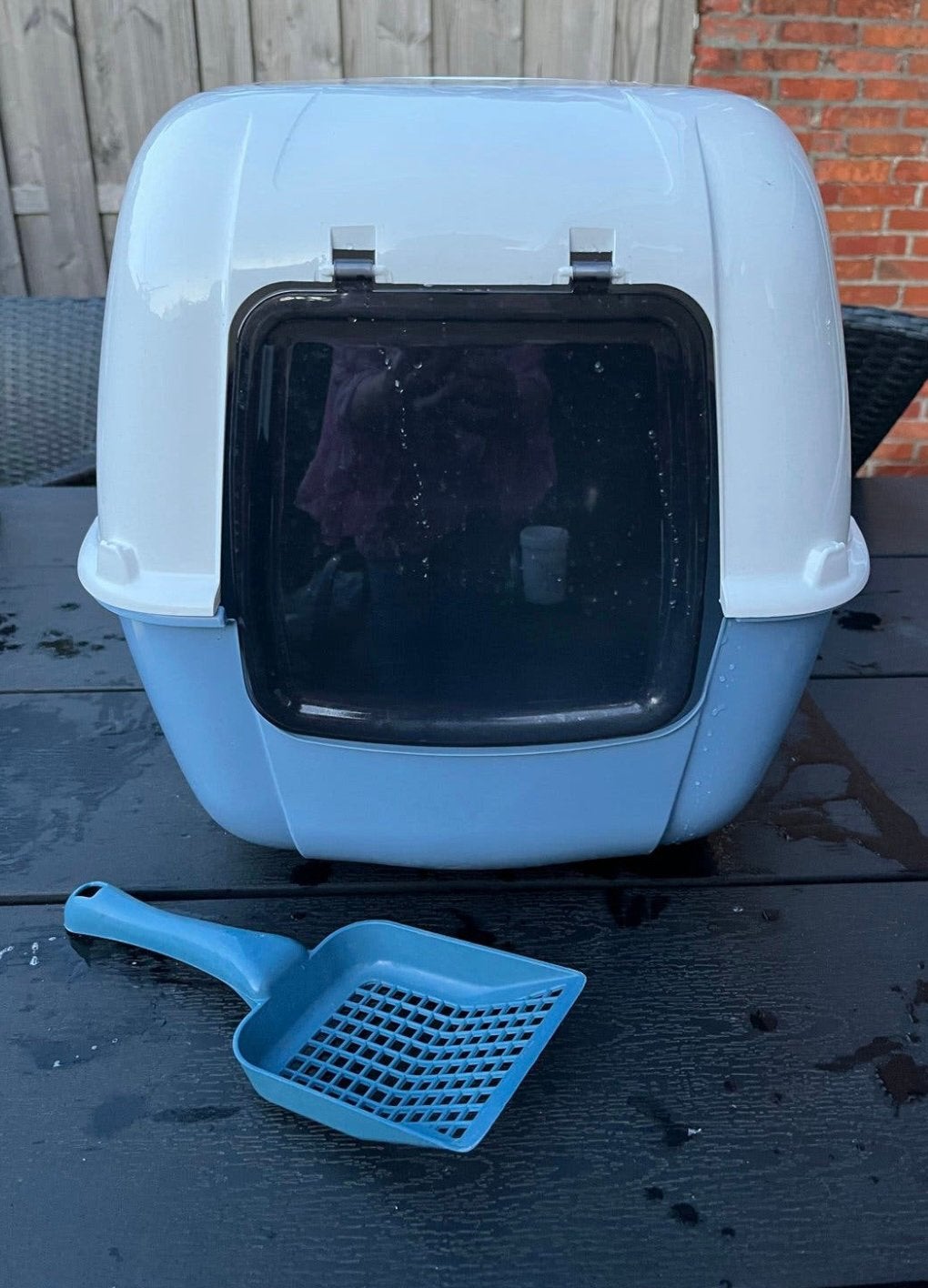 ZGAN kattenbak, kattengrid en kattenbakmat, Ophalen, Zo goed als nieuw