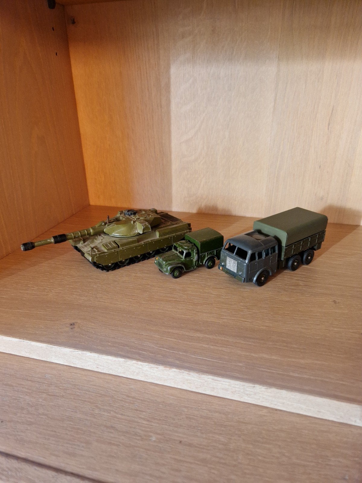 Dinky toys legervoertuigen, Ophalen of Verzenden, Gebruikt, Dinky Toys