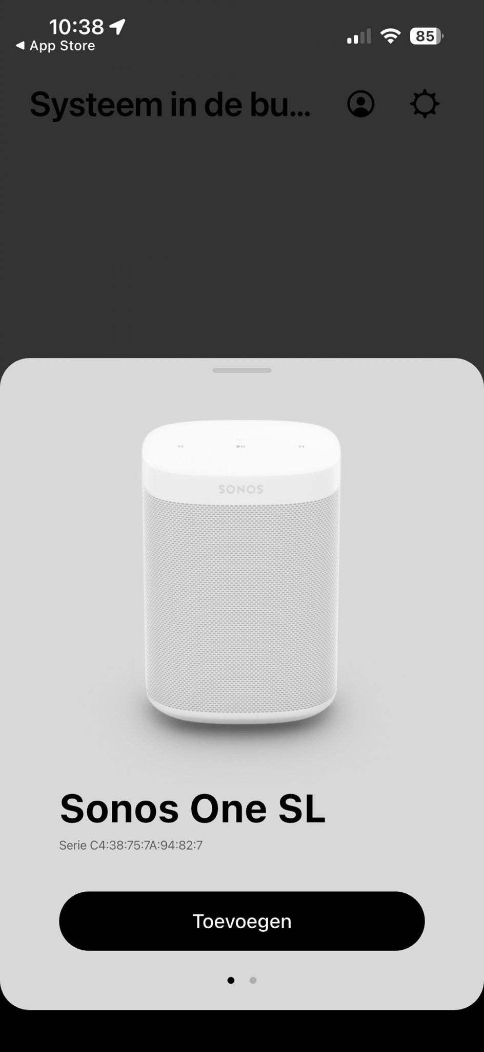 Sonos One SL - Compacte Smart Speaker
