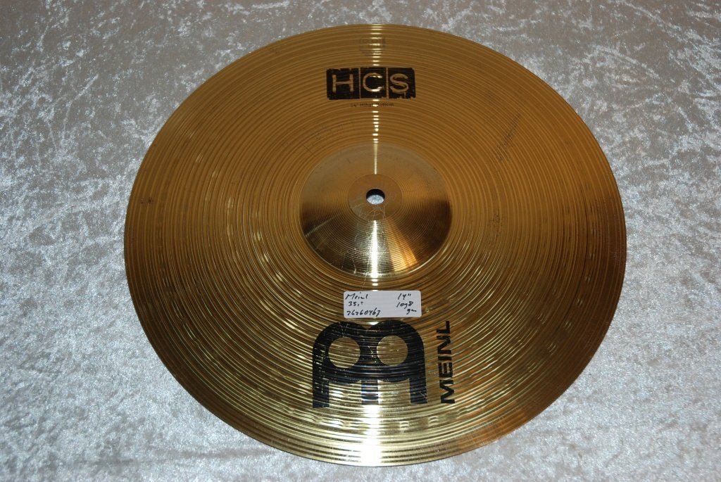 Meinl HCS hihat bottom 1098gr 14 inch  <26260467>, Muziek en Instrumenten, Gebruikt, ., Drums of Percussie, Ophalen of Verzenden
