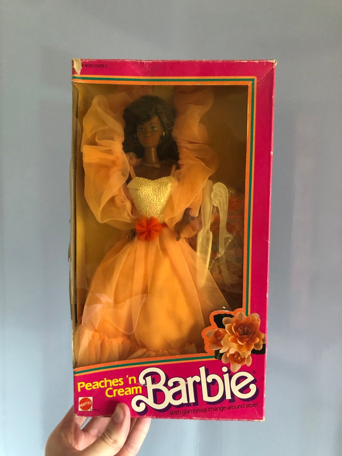 Barbie Peaches ‘n Cream AA 1984 NRFB, Ophalen, Zo goed als nieuw, Barbie