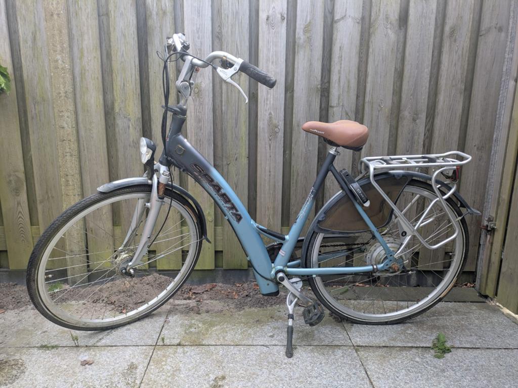 Sparta ion electrische (doet het niet meer), Ophalen of Verzenden, Gebruikt, Minder dan 30 km per accu, Sparta