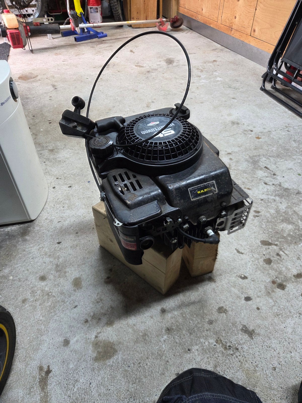 Briggs & Stratton Quantum XM 45 Grasmaaier Motor, Ophalen