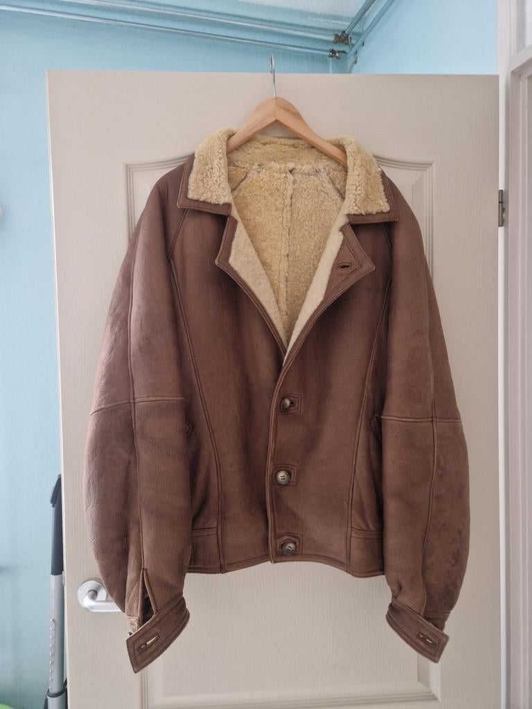 Nette Lammy Coat, Ophalen of Verzenden, Zo goed als nieuw, Maat 56/58 (XL), Bruin