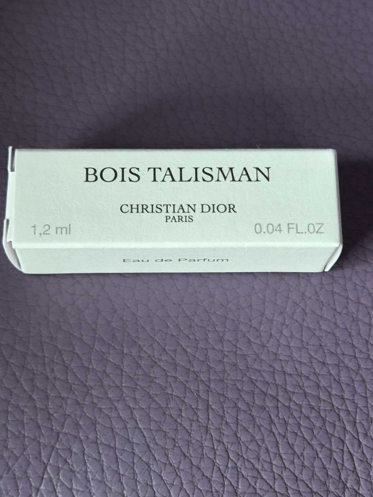 Christian Dior Bois Talisman Eau de Parfum - 1,2 ml sample, Verzenden, Nieuw