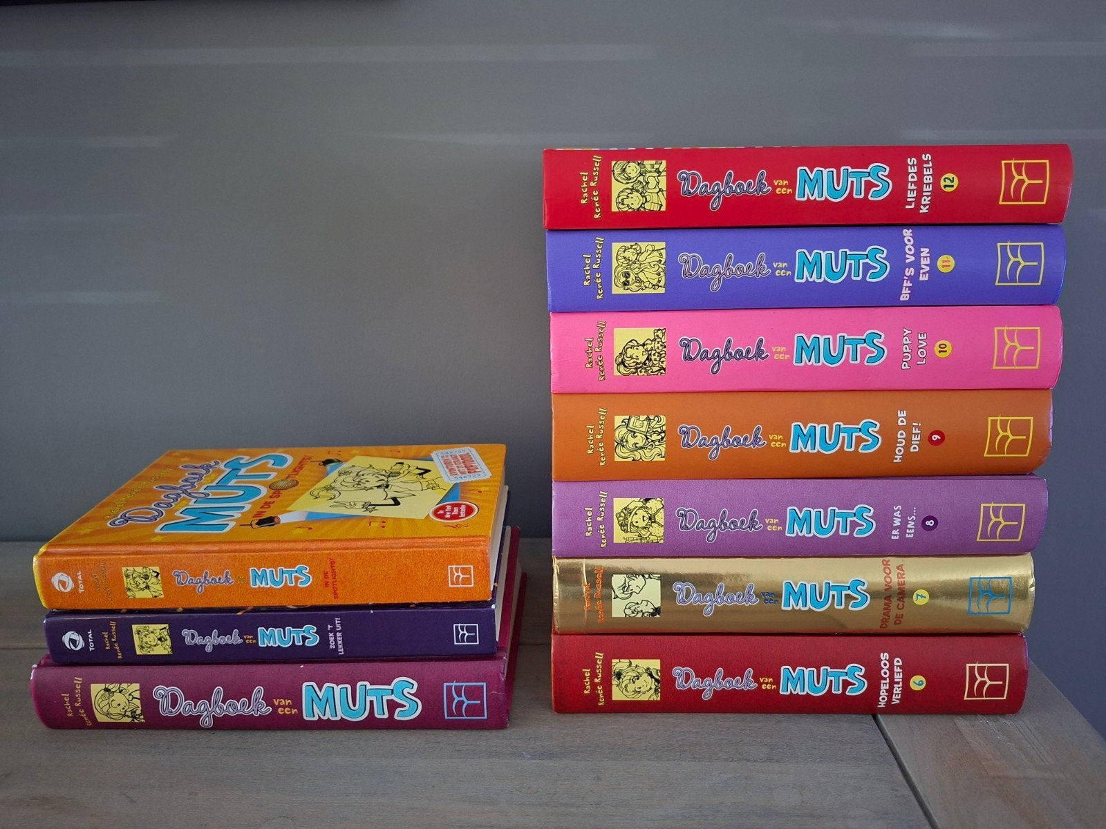 Dagboek van een muts deel 1,2,3 & 6 t/m 12, Boeken, Ophalen, Zo goed als nieuw