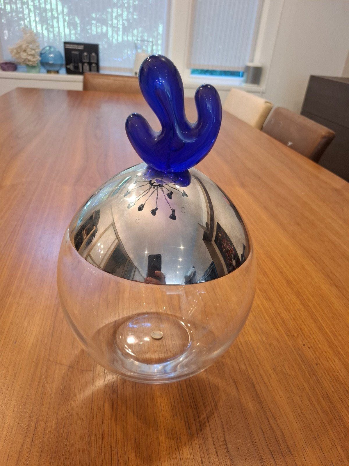 Alessi Big Ovo - Design Fruitschaal/Opbergpot, Ophalen, Zo goed als nieuw, Modern, Glas