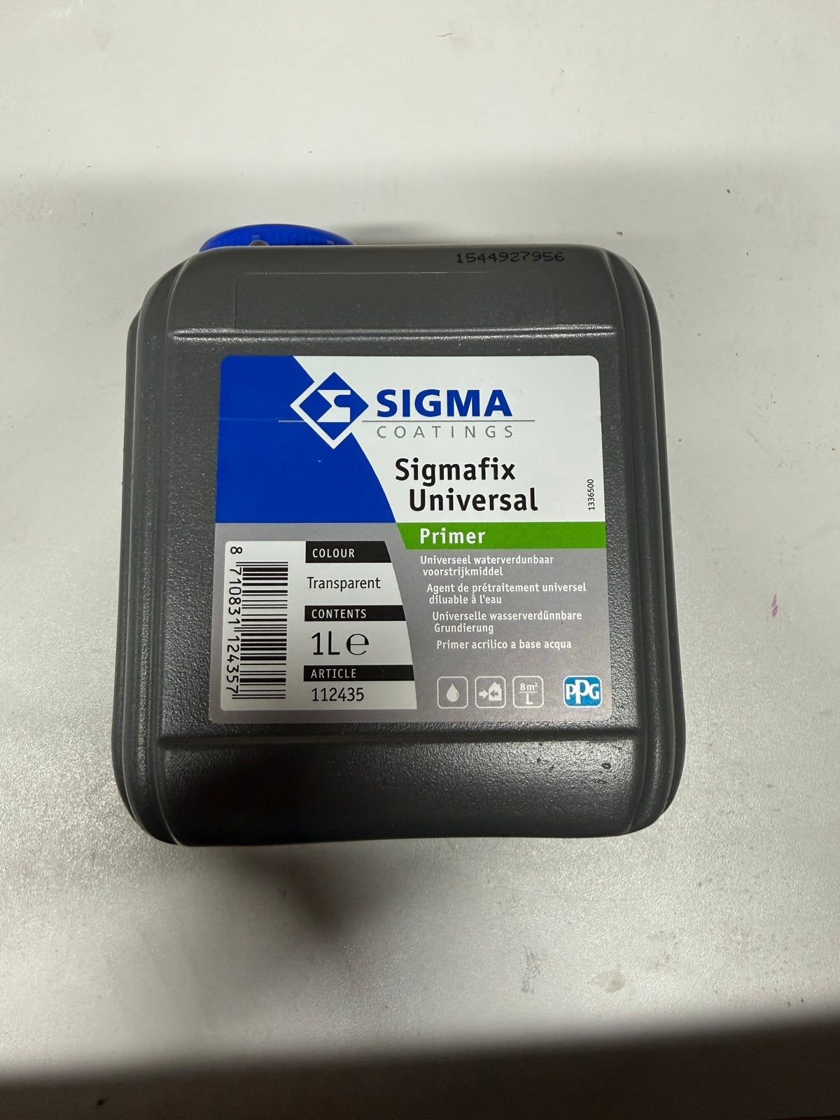 Sigma Sigmafix Universal Primer - +/- 750ml over, Gebruikt, Overige kleuren, Ophalen of Verzenden, Verf