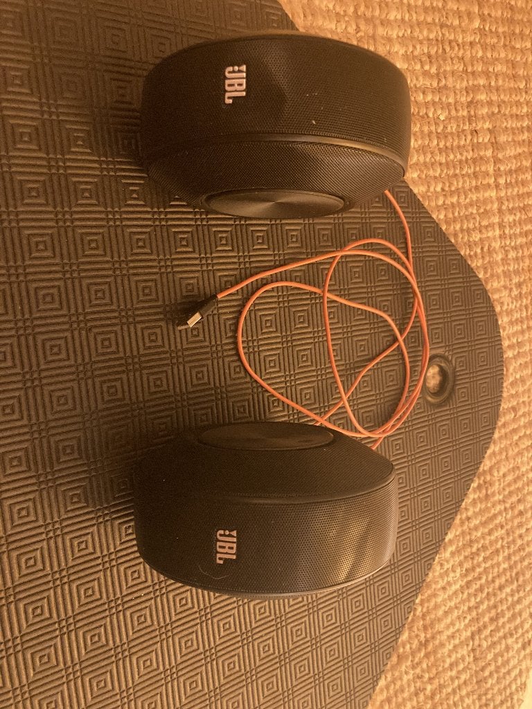 JBL Pebbles computer speakers, Ophalen of Verzenden, Gebruikt, Audiokanaal 2, JBL