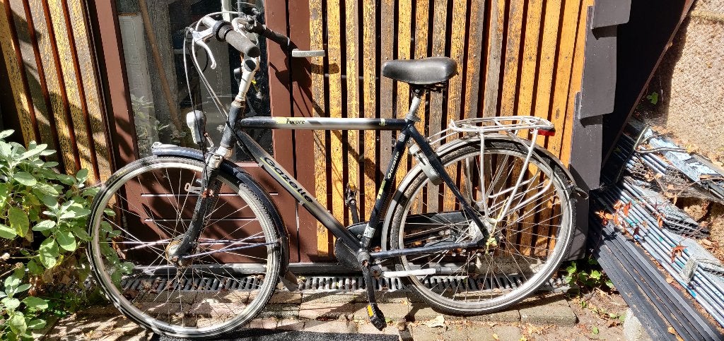 Fiets heren 54cm frame Gazelle 5 versnelling, Fietsen en Brommers, Ophalen, Gebruikt, Versnellingen, Gazelle