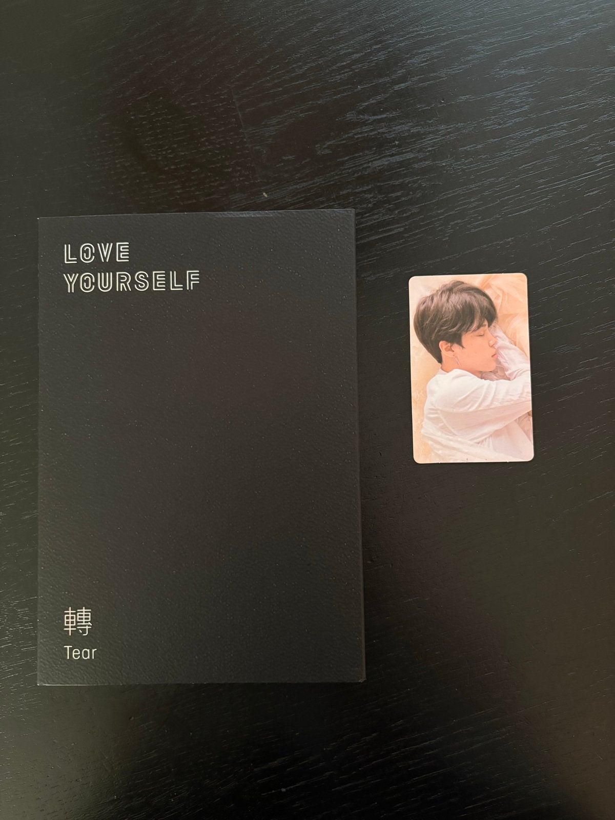 BTS Love Yourself: Tear (U) CD met fotokaart en extra's, Cd's en Dvd's, K-pop, Ophalen of Verzenden, Zo goed als nieuw, Inclusief boekje