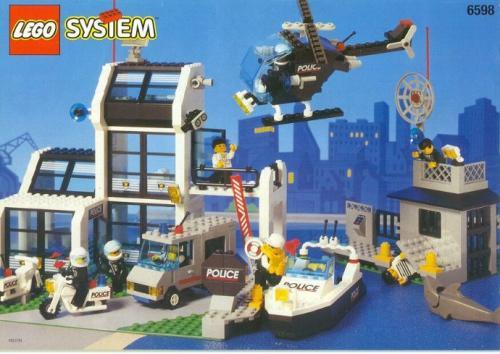 LEGO Metro PD Station 6598, Niet ingevuld, Niet ingevuld, Niet ingevuld