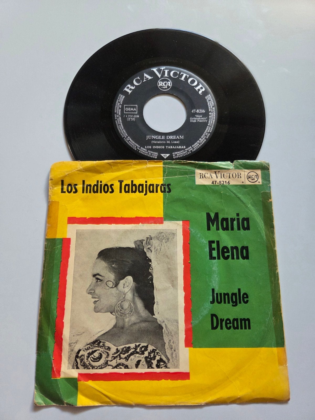 Los Indios Tabajaras - Maria Elena, Ophalen of Verzenden, Gebruikt, 7 inch, Single