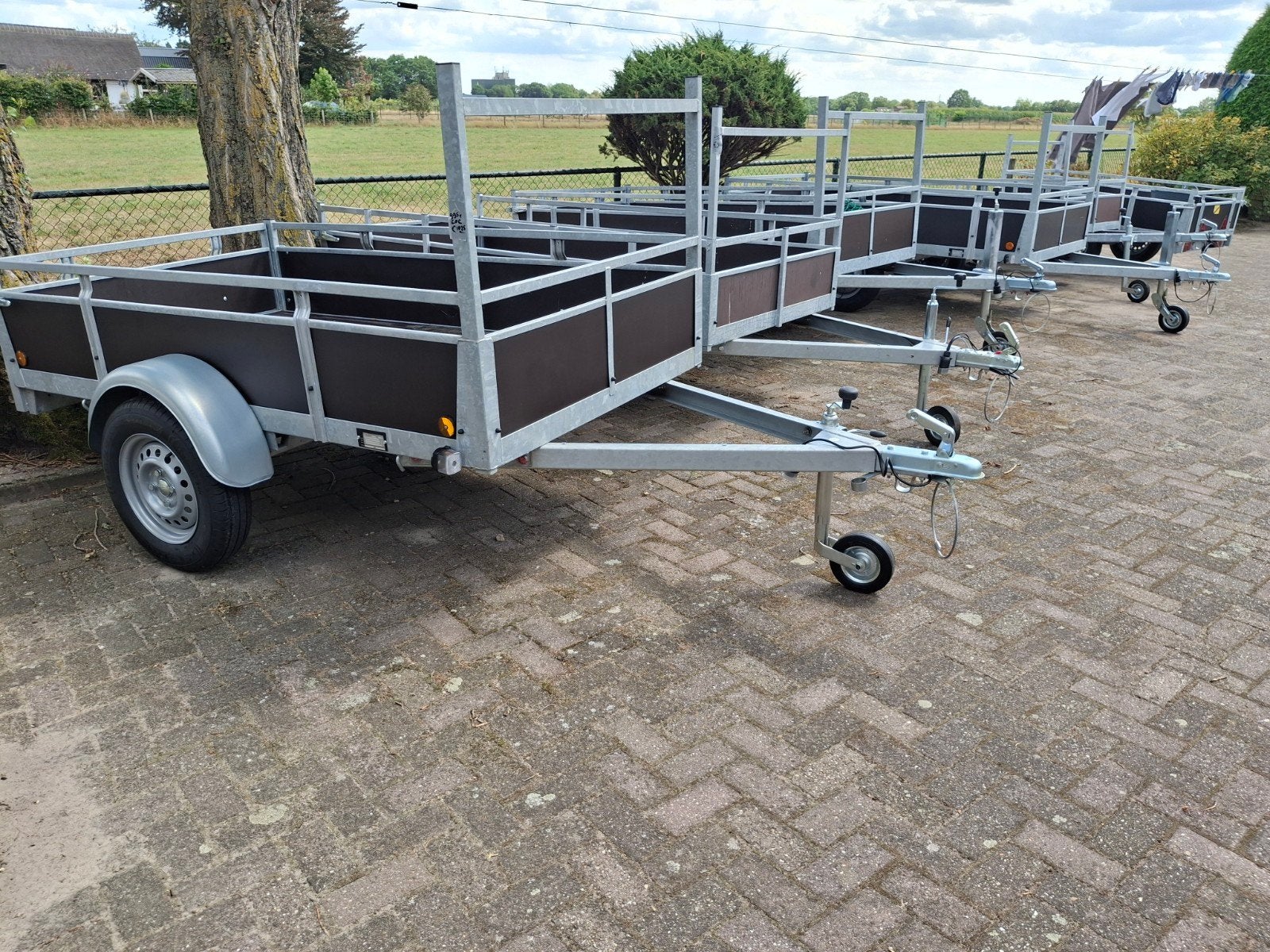 Open en gesloten aanhangers nieuw en gebruikt, Ophalen of Verzenden, Nieuw