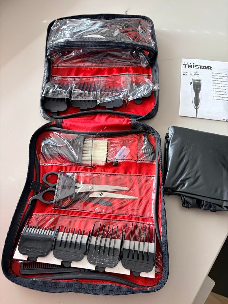 Tristar Tondeuse Set - Compleet met Accessoires, Ophalen of Verzenden, Zo goed als nieuw, Tondeuse