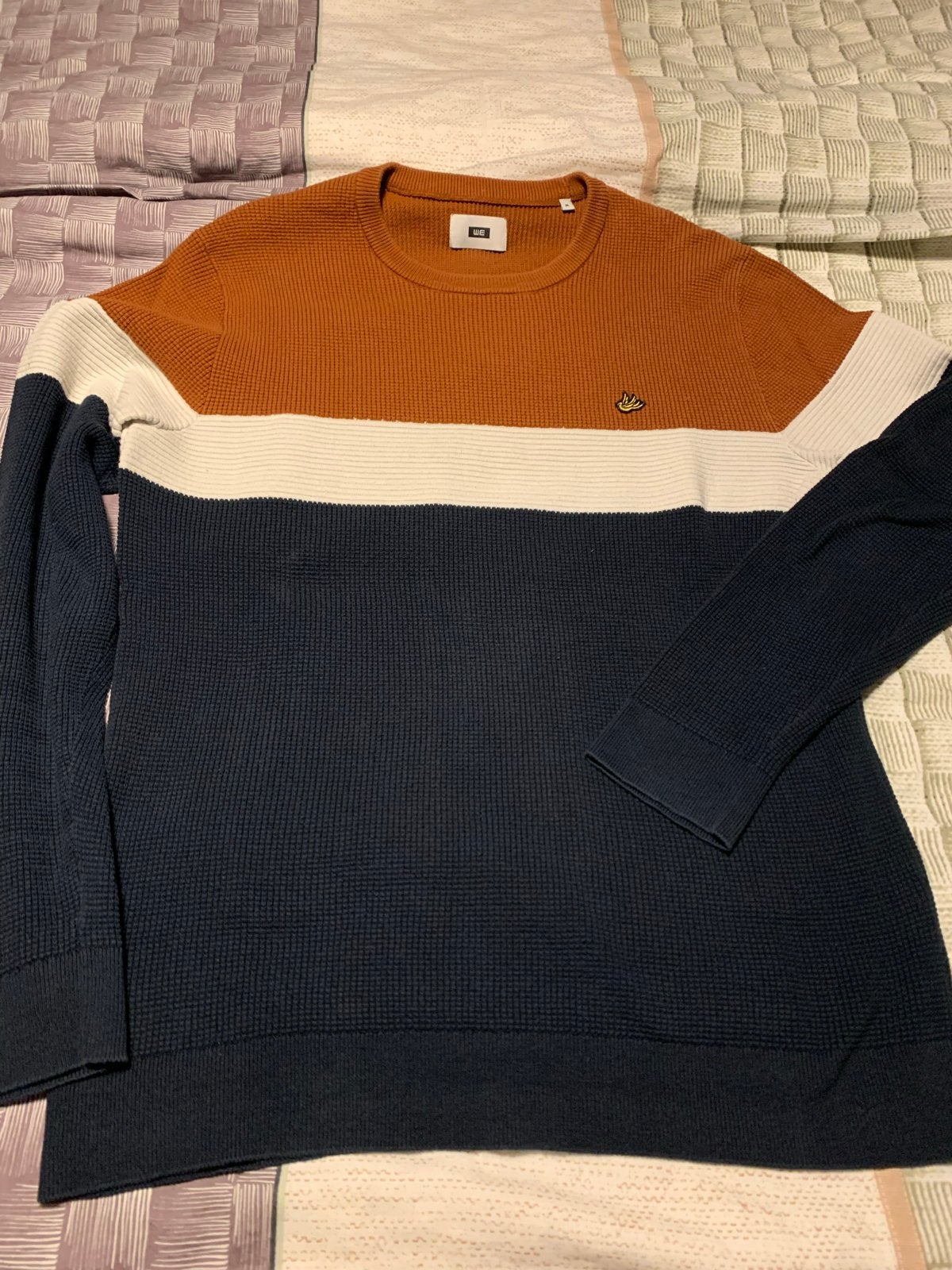 Heren trui van WE in maat M, Kleding | Heren, Ophalen of Verzenden, Zo goed als nieuw, Maat 48/50 (M), Meerkleurig
