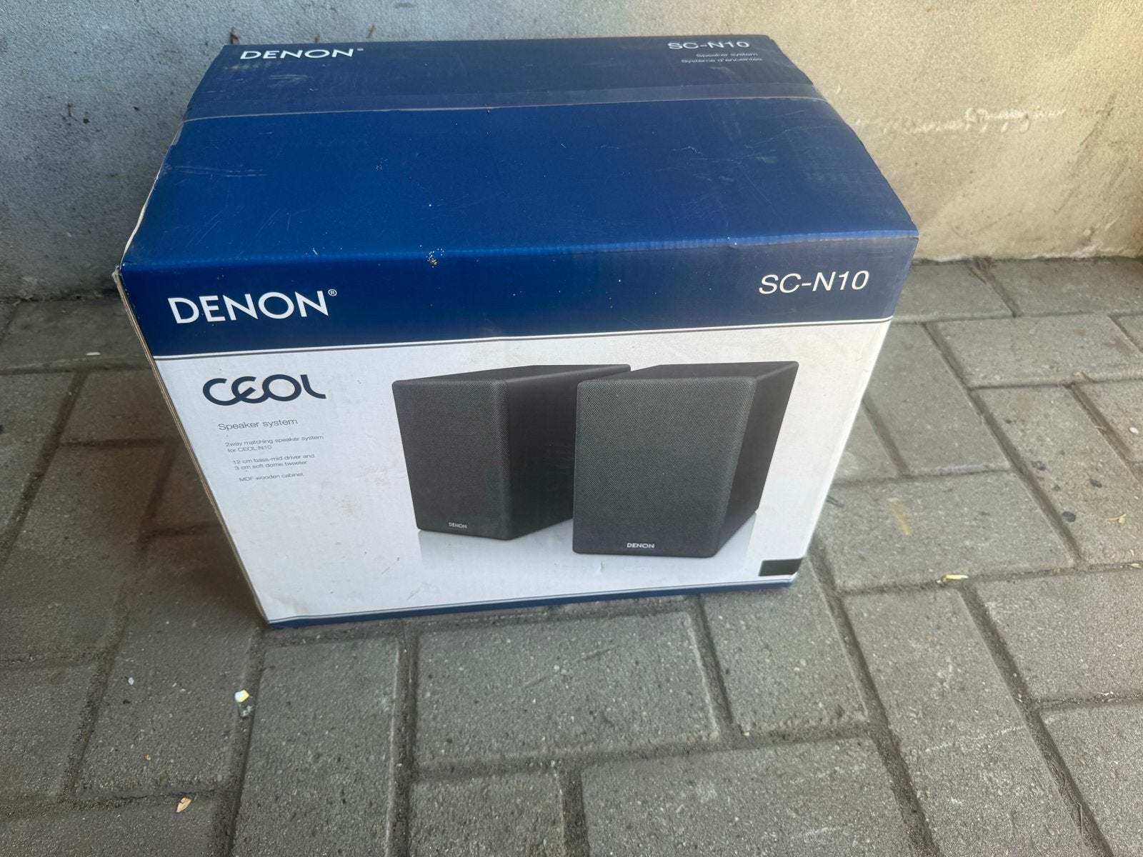 Denon SC-N10 CEOL Boekenplank Speakerset Zwart, Ophalen, Nieuw, Minder dan 60 watt, Boekenplank luidspreker