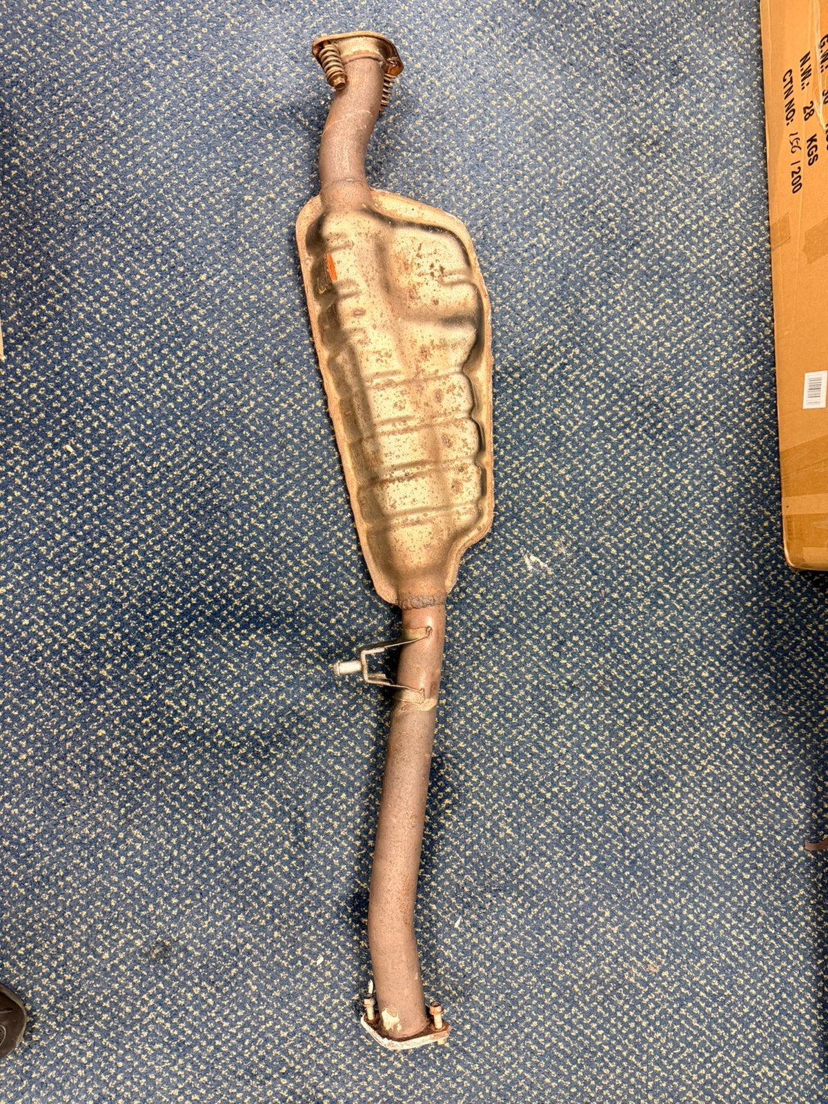 SUBARU IMPREZA WRX STI uitlaat/middendemper, Ophalen, Gebruikt, Subaru