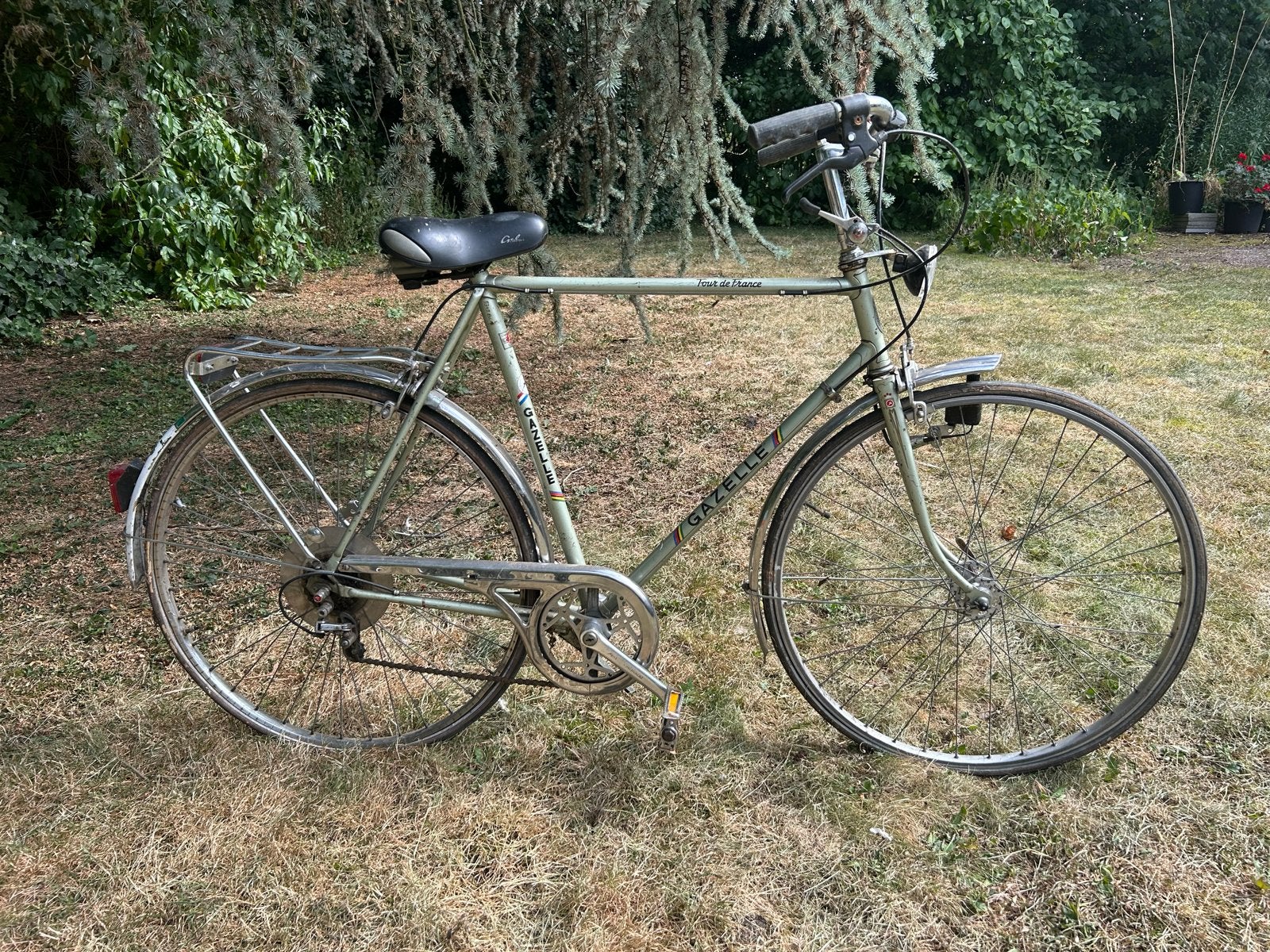 Hippe retro Gazelle ‘Tour de France’ Herenfiets - Vintage, Ophalen, Gebruikt, Gazelle, Versnellingen