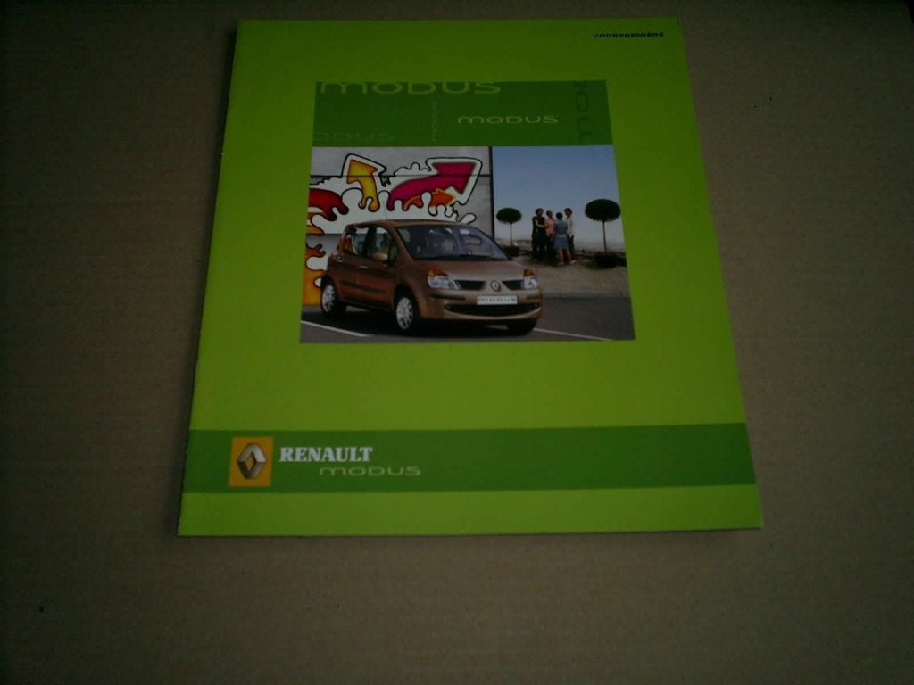 Renault Modus o.a. F-1 [ april 2004 ], Ophalen of Verzenden, Zo goed als nieuw, Renault
