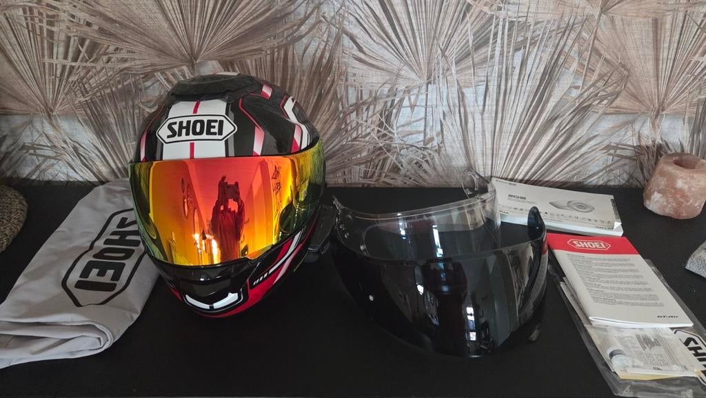 Shoei GT-AIR helm inc Sena communicatiesysteem mt S, Dames, Ophalen of Verzenden, Integraalhelm, S